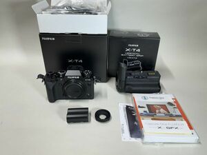 良品■X-T4 ボディ+ 縦位置バッテリーグリップVG-XT4おまけ / フジフイルム FUJIFILM