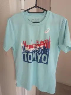 東京マラソン2019 記念Tシャツ 水色 ユニセックスXS