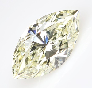 【100円～】VS2！0.550ct 天然ダイヤ VERY LIGHT YELLOW（ナチュラルカラー）MQ