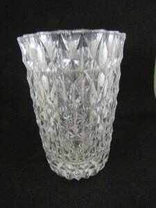 クリスタルガラス花瓶（Ｄ952）