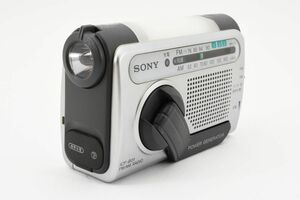 SONY 手回し充電ラジオ シルバー ICF-B01(2186772