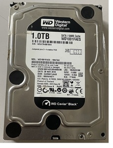 3.5HDD/WesternDigital　1TB　正常チェック済