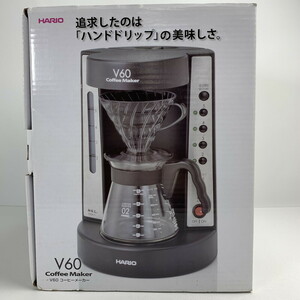 FUZ 【中古品】 HARIO V60 ドリップケトル・ヴォーノ コーヒーメーカー 黒 円すい型ドリッパー 部品欠品あり 〈098-240910-KY-5-FUZ〉