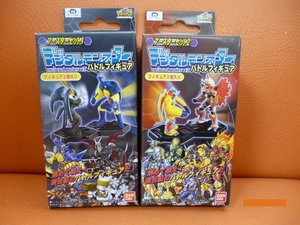 未開封品　新品　未使用☆デジモンフロンティア　デジタルモンスターバトルフィギュアブースターセット１＆2☆