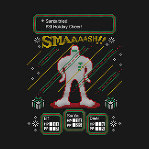 【Tシャツ】　SMAAAASH!!　MOTHER2　スターマン　S／M／L／XL