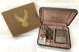 【5YM矢09013F】★1円スタート★ハーレーダビッドソン★Zippo★オイルライター★限定品★コレクション★現状品★火花ＯＫ★