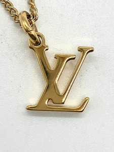 【IT83FIYZ9U5E】LOUIS VUITTON ルイヴィトン M08189 ロゴ ゴールド リングネックレス ネックレス 4.9g