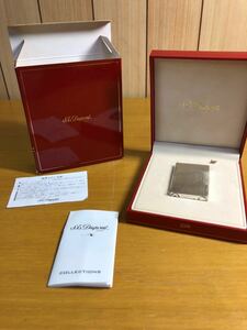 ◆S.T.Dupont デュポン ガスライター 喫煙具 ライター シルバー 喫煙グッズ シルバーカラー PLAQUE ARGENT G 1B1EU11 ヴィンテージ レア