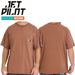 ジェットパイロット JETPILOT 2025 Tシャツ メンズ 送料無料 JTPLT x シンディ シン ポケット S/S Tシャツ S24604 ダート XL