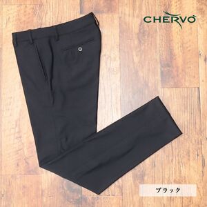 秋冬/CHERVO/46サイズ/高機能パンツ 撥水 防風 透湿 保温 ストレッチ 無地 裏起毛 あたたか ゴルフ 新品/黒/ブラック/jd125/