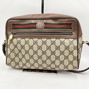 GUCCI オールドグッチ　ショルダーバッグ シェリーライン　GGスプリーム