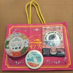 ジブリパーク 魔女の谷 ハッター帽子店 キャンディ缶&缶バッチ