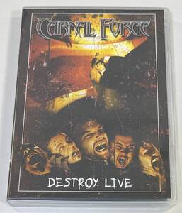 M6435◆CARNAL FORGE◆DESTROY LIVE(1DVD)輸入盤/スウェーデン産デスラッシュ・メタル