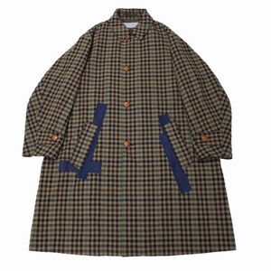 Kolor カラー 19AW LONG FIT BALMACAAN COAT コート 3 ベージュ