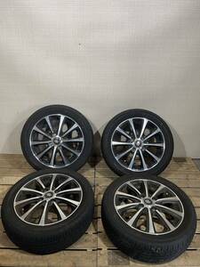 G◇ CEREBRO セレブロ yokohama ヨコハマ ワゴンR 165/55R14 165/55/14 2019年製 オフセット45 PCD100 14インチ 4H 4.5J 