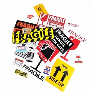 旅行 トラベル FRAGILE シール ステッカー 20枚セット