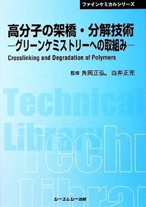 高分子の架橋・分解技術 グリーンケミストリーへの取組み CMCテクニカルライブラリー/角岡正弘,白井正充【監修】