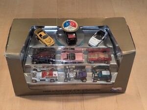 ジャンク ホットウィール 1996 アメリカ自動車誕生100周年記念セット 9台 HW Hot Wheels 100th anniversary of the automobile in America 