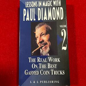 【マジックビデオ】LESSONS IN MAGIC WITH PAUL DIAMOND Vol.2 THE REAL WORK ON THE BEST COIN TRICKS