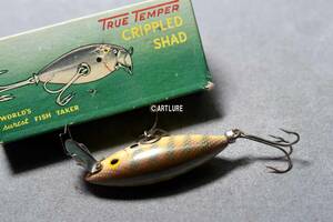 TRUE TEMPER, CRIPPLED SHAD ,VINTAGE LURE,NEW IN BOX,