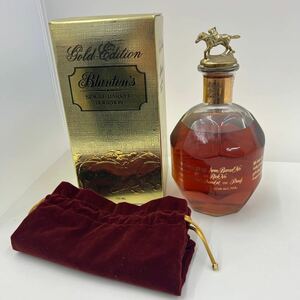 1175 ブラントン Blanton ゴールドエディション ウイスキー 750ml 51.5% 洋酒 古酒 箱付き 未開封 バーボン シングルバレル