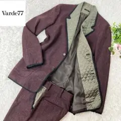 【美品】varde77 キルティングウール　セットアップスーツ　2