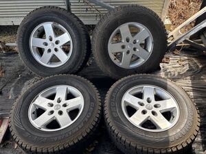 【4本セット】ジープ　ラングラー用　スタッドレス　車検用　純正サイズ　5穴　265/70R17 JK36