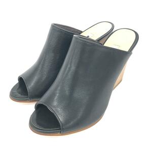 美品◆DIANA ダイアナ ミュール M◆ ブラック レディース 靴 シューズ shoes