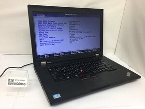 ジャンク/Lenovo ThinkPad L530 24783W3/Core i5 3320M 2.60GHz/320GB/4GB/15.6インチ/AC欠品