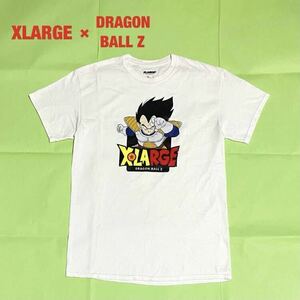 【希少】XLARGE×DRAGON BALL Z　コラボTシャツ　ベジータ　ビッグロゴ　エクストララージ　ドラゴンボール　ユニセックス　01172198