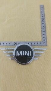 ◆BMW MINI ミニ マーク エンブレム 横幅 約145mm ミニクーパー 正規品 純正 車 パーツ