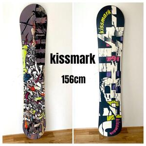 kissmark キスマーク スノーボード JIBIN 156cm ツインチップ キャンバー snowboard ボード 板 made in austria