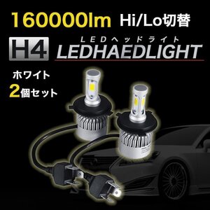 バイク用H4 LEDヘッドライト 交換バルブ 爆光 白光473