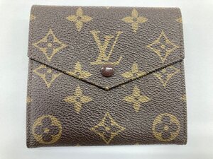 LOUIS VUITTON ルイヴィトン 財布 モノグラム 三つ折り財布 872AN【DAARE021】