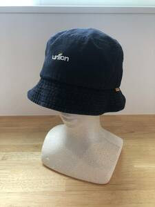 新品 UNION LO BUCKET HAT ユニオン バケット ハット 黒 ブラック