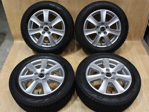 B213 BORBET 16X7J+50 PCD112 ブリヂストン BLIZZAK VRX 2 205/55R16 ゴルフ5 ゴルフ6 ゴルフV ヴァリアント トゥーラン ジェッタ 山梨県