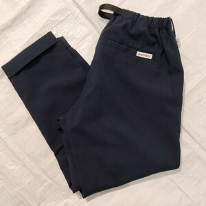 GRAMICCI イージー　スラックス　パンツ　ネイビー　グラミチ スラミチ トラウザー 裾ダブル s クライミング　パンツ　navy　清涼生地　s