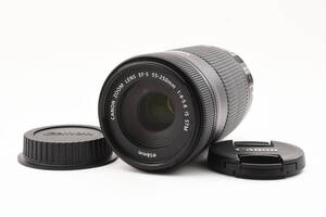 ★美品・完全動作品★CANON キャノン EF-S 55-250mm F4-5.6 IS STM F/Rキャップ付き