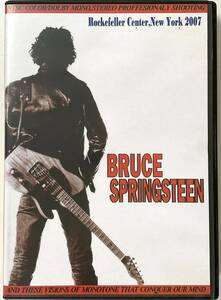 DVD レア盤 入手困難 BRUCE SPRINGSTEEN ブルース スプリングスティーン ニューヨーク ロックフェラーセンター ライブ プロショット 100min