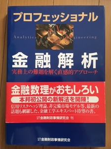 プロフェッショナル金融解析: 実務上の難題を解く直感的アプロ-チ