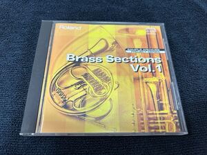 Roland L-CDP-06 サンプルアーカイブス プロジェクトシリーズCD-ROM Brass Sections Vol.1 S-760やXV-5080他で使用できます SRXより大容量