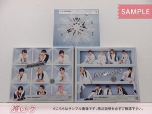 Snow Man CD 3点セット Snow Mania S1 初回盤A(2CD+BD)/初回盤B(CD+BD)/通常盤(初回スリーブ仕様) [良品]