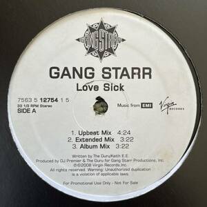 GANG STARR LOVE SICK