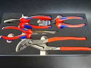 KNIPEX クニペックス　002001V15 プライヤーセット　ウレタントレイ入り