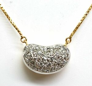 豪華!!TASAKI(田崎真珠)◆K18 天然ダイヤモンドパヴェネックレス◆O 約7.1g 40.0cm ジュエリー jewelry pendant diamond EG6/EH4