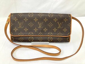 ★LOUIS VUITTON ルイヴィトン モノグラム ポシェットツインGM 斜め掛けショルダーバッグ M51852★