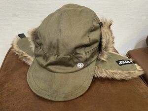 ★ 23-24 ベスプ VESP FUR WARM CAP VPMC1001 スノーボード キャップ 帽子 バラクラバ 防寒 オリーブ 新品未使用タグ付