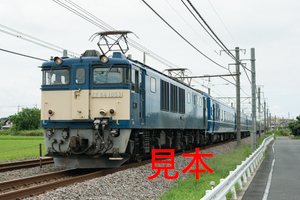 鉄道写真データ（JPEG）、00506904、EF64-1053＋24系（廃車回送）、JR高崎線、吹上〜北鴻巣、2015.08.27、（6498×4337）