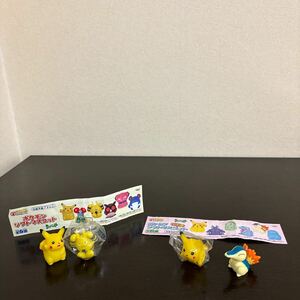 パンフレット付属しない ポケモン ソフトマスコット 1999 ピカチュウ エレキッド 2000 ピカチュウ ヒノアラシ フィギュア