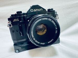 ★訳あり大特価★キヤノン CANON A-1 + FD 50mm F1.8#3102#011#09